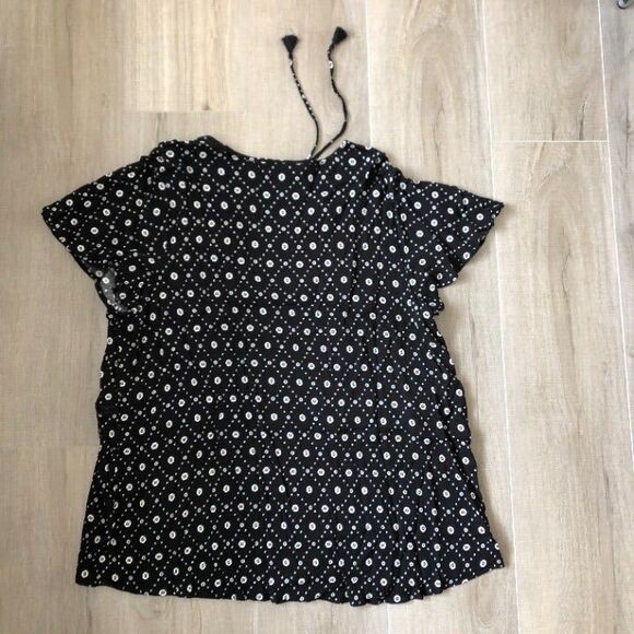 LANE BYRANT BLACK WHITE  SIZE 20 TOP 2XL - Picture 6 of 6